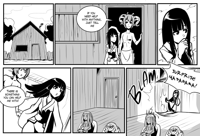 Monster girls on tour - Episode 558, Page 1: Page 558